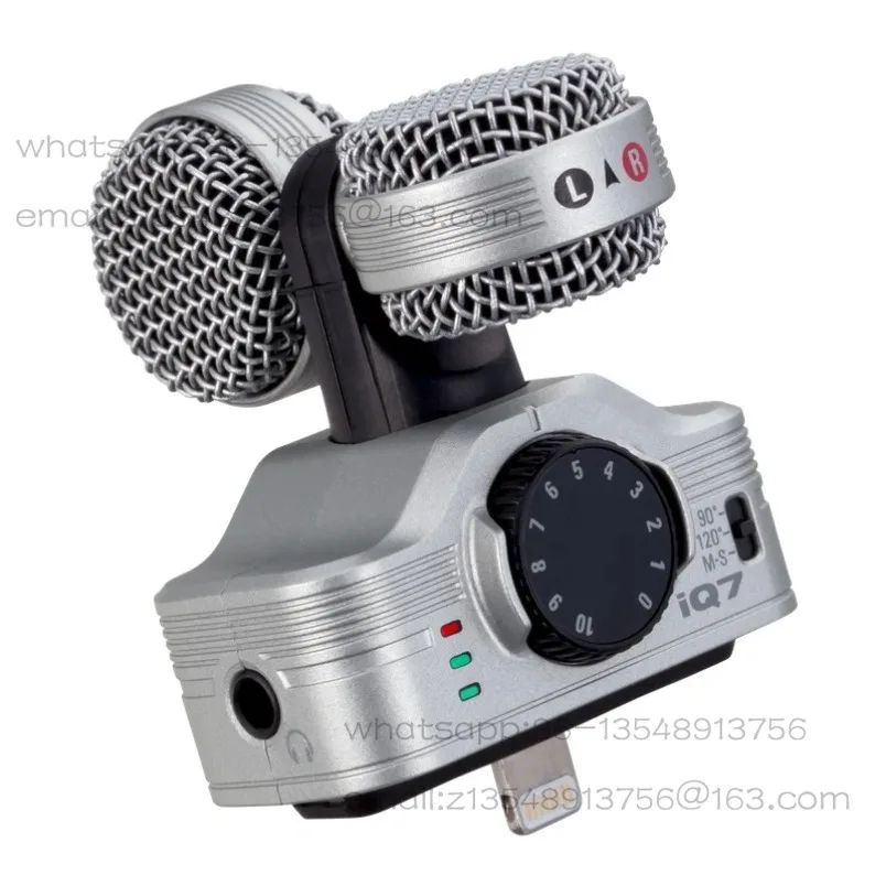 iQ7 Mid-Side Stereo Microphone for iOS Devices is ready to ship in stock