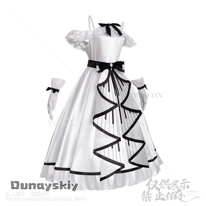 أيكاتسو! أنيمي تأثيري هوشيميا إيتشيغو زي الحفل مرحلة فستان رقص أداء الأبيض لوليتا الباروكات هالوين كوس كوسبف