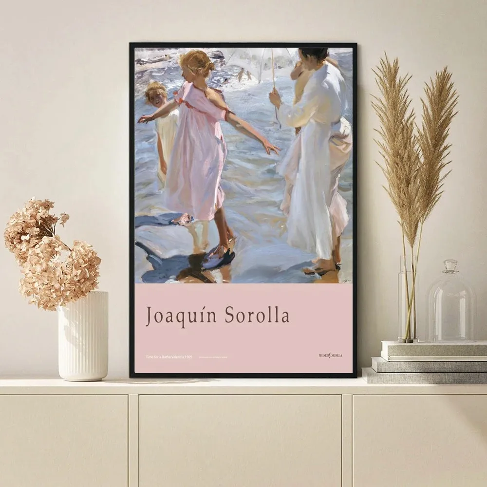 Joaquin Sorolla Impressionist Master Wall Art Poster Landscape Figure Vintage Nordic Mural Modern Home Decor Canvas Image Print