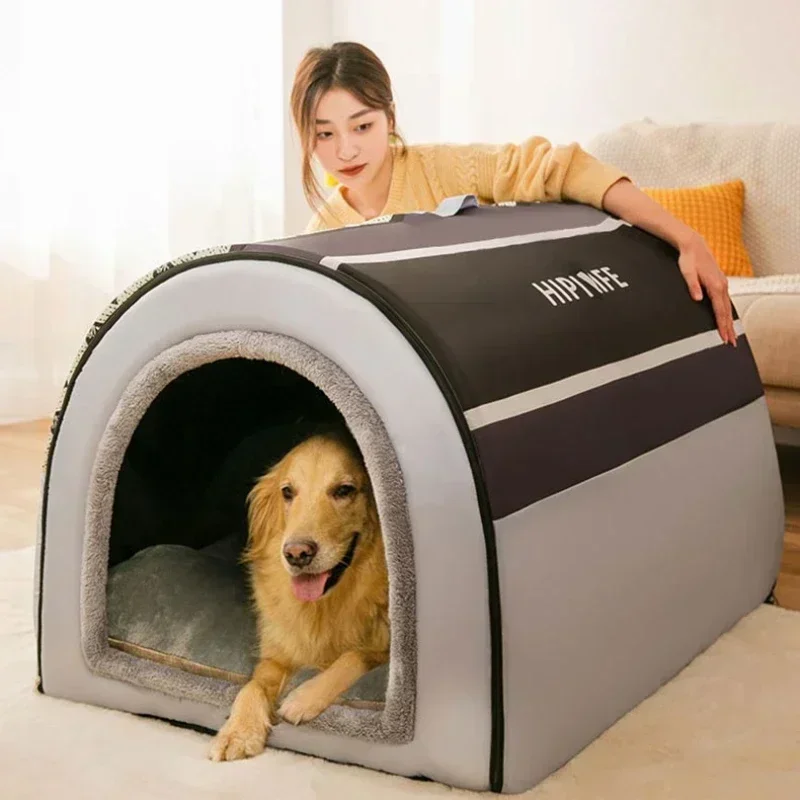 Suprimentos grande canil casa de cachorro acessórios canil interior fechar casa de cachorro móveis de acampamento casa perro produtos para animais de estimação