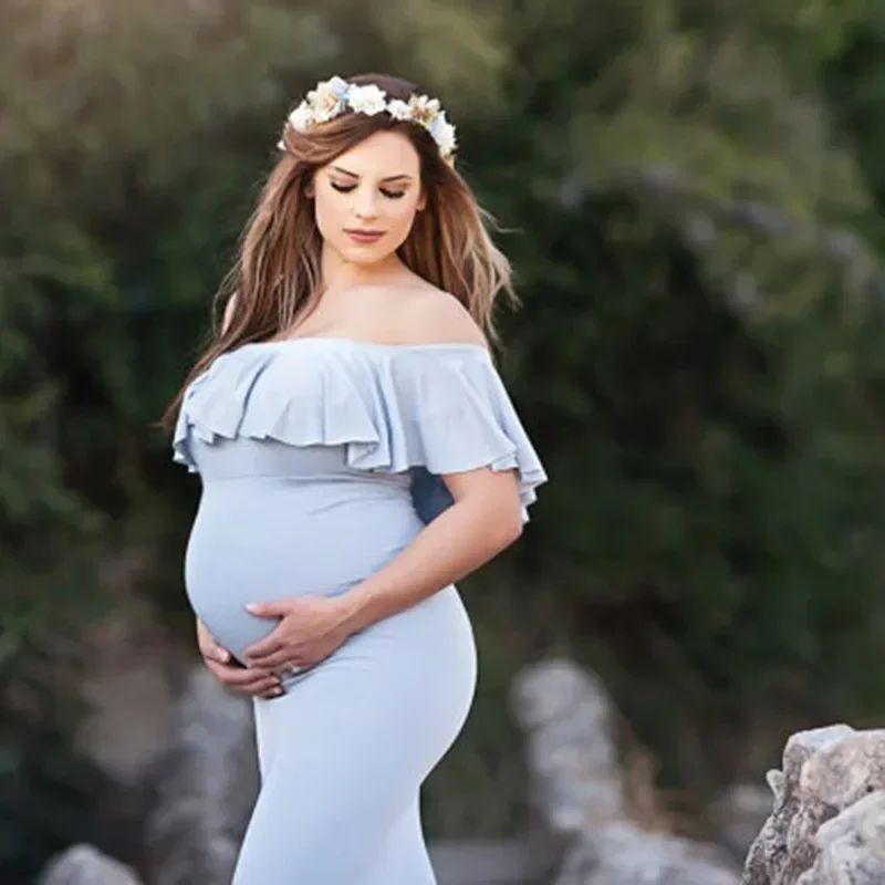 

Maternity Dresses For Photo Shoot Chiffon Pregnancy Dress Photography Props Maxi Gown Dresses For Pregnant Women Clothes