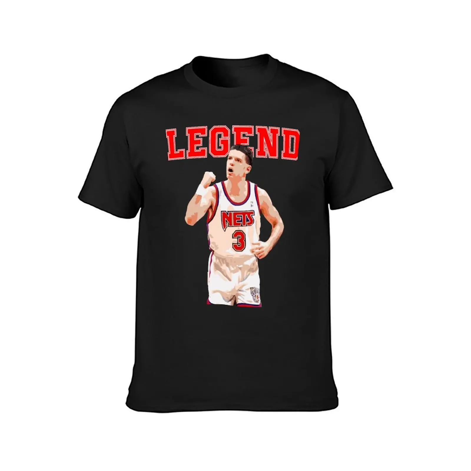 Drazen Petrovic T-Shirt heavyweights customizeds graphics plain t shirt for men