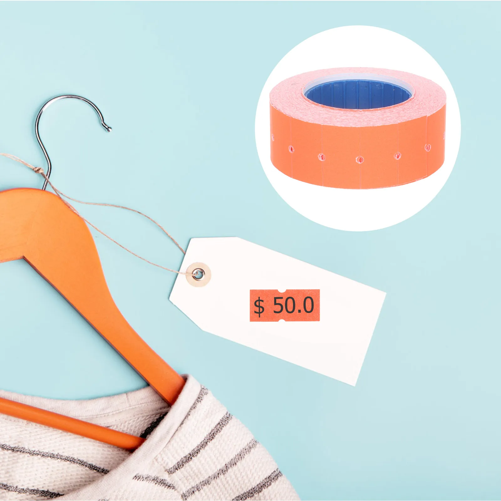 

Price Paper Label Sticker Retail Tags Market Accessory Self Adhesive Clear Printing Smooth Output Fast Drying Ink Easy Use