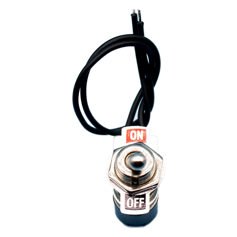 AC 250V 6A On/Off Prewired Standard Toggle Switch With Wire Cable KNS-1 SPST Contacts Switch Electrical Equipment