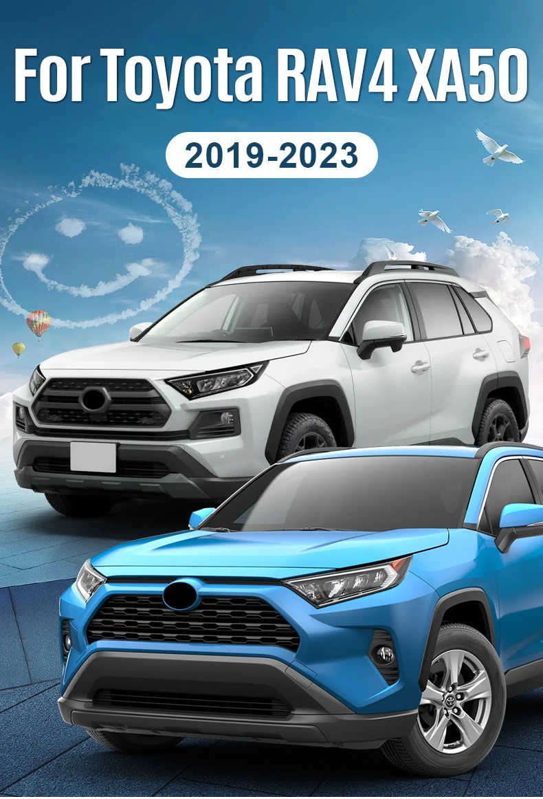 1 Set Auto-Antirutschmatten für Türfächer und Getränkehalter – Autozubehör für Toyota RAV4 XA50 2019 2020 2021 2022 2023 RAV 4 Hybrid – Detail 1
