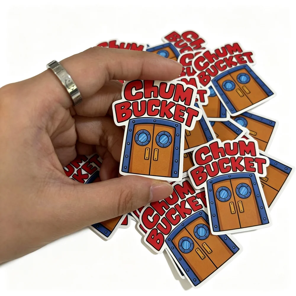 100Pcs Custom  Stickers, Waterproof Die Cut Decals, Personalized Character Stickers for Party Decor & Gift Packaging view 3