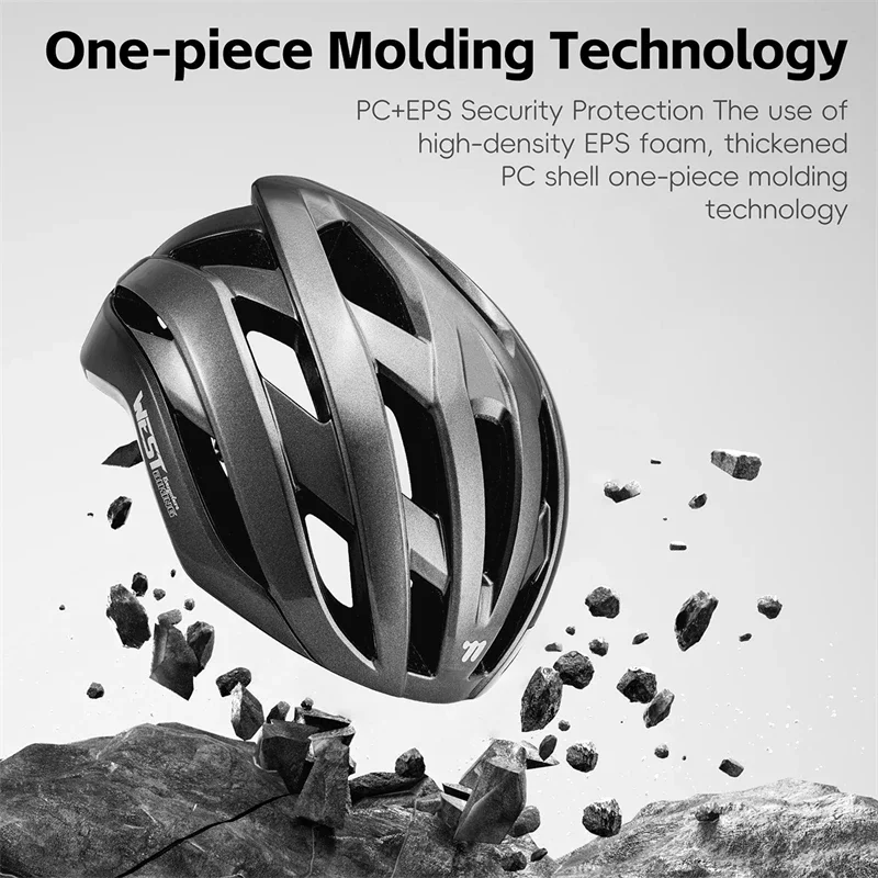 

WEST BIKING Cycling Helmet Integrally-molded Helmets Multicolor Aerodynamic Helmet Couples Sport Deflector Helmets Safety Hat