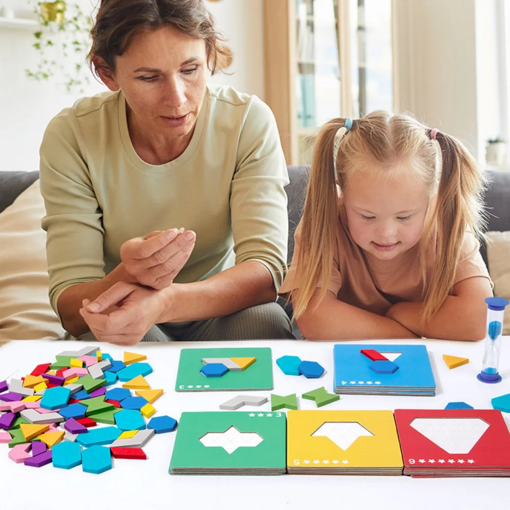Wooden Quick Eyes Quick Hands Puzzle - Kids Educational Montessori Brain Teaser, Hand-Eye Coordination & Reaction Training Toy G