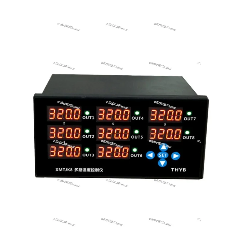 8-Channel PID thermostat, multi-channel temperature control, computer monitoring temperature recording