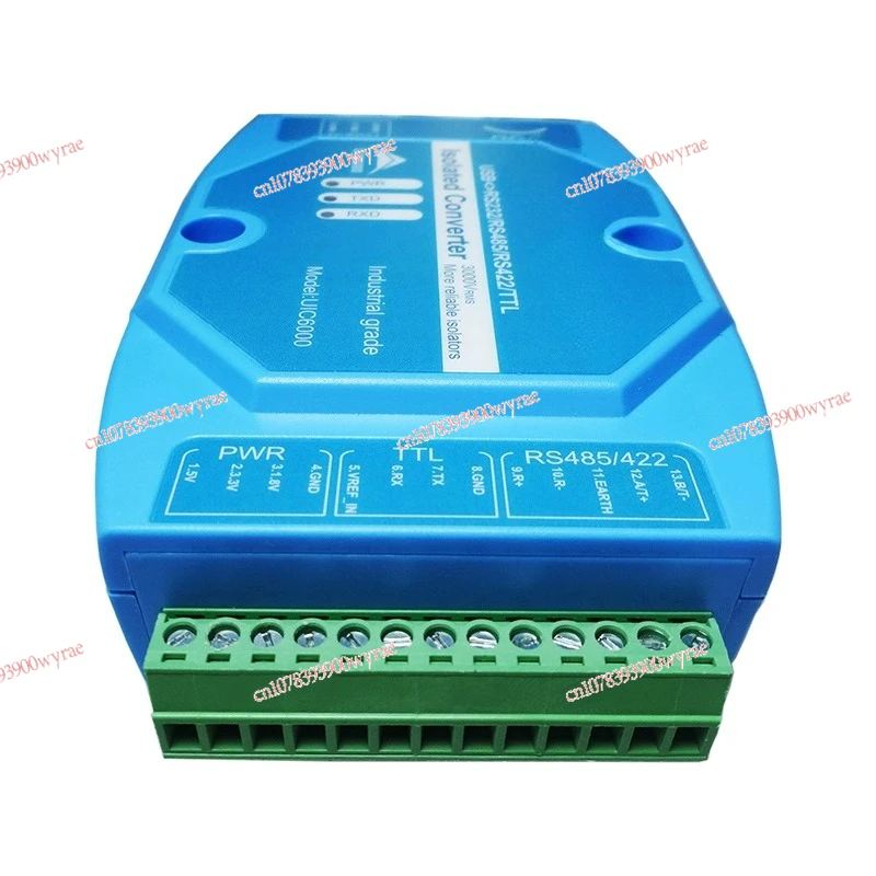 

Высокоскоростная изоляция USB к rs485 422 232 Скорость передачи данных TTL до 15 Мбит/с промышленного класса UIC6000