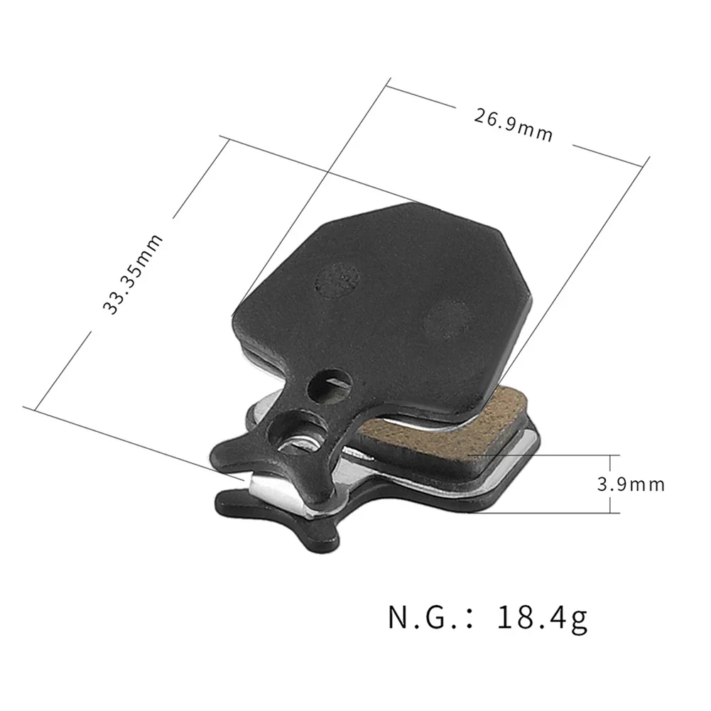 

Long lasting and Practical Disc Brake Pads for Mountain EBIKE Cycle FORMULA/ATX710 730/K18 K24/DA6 DA7 (2 Pairs)