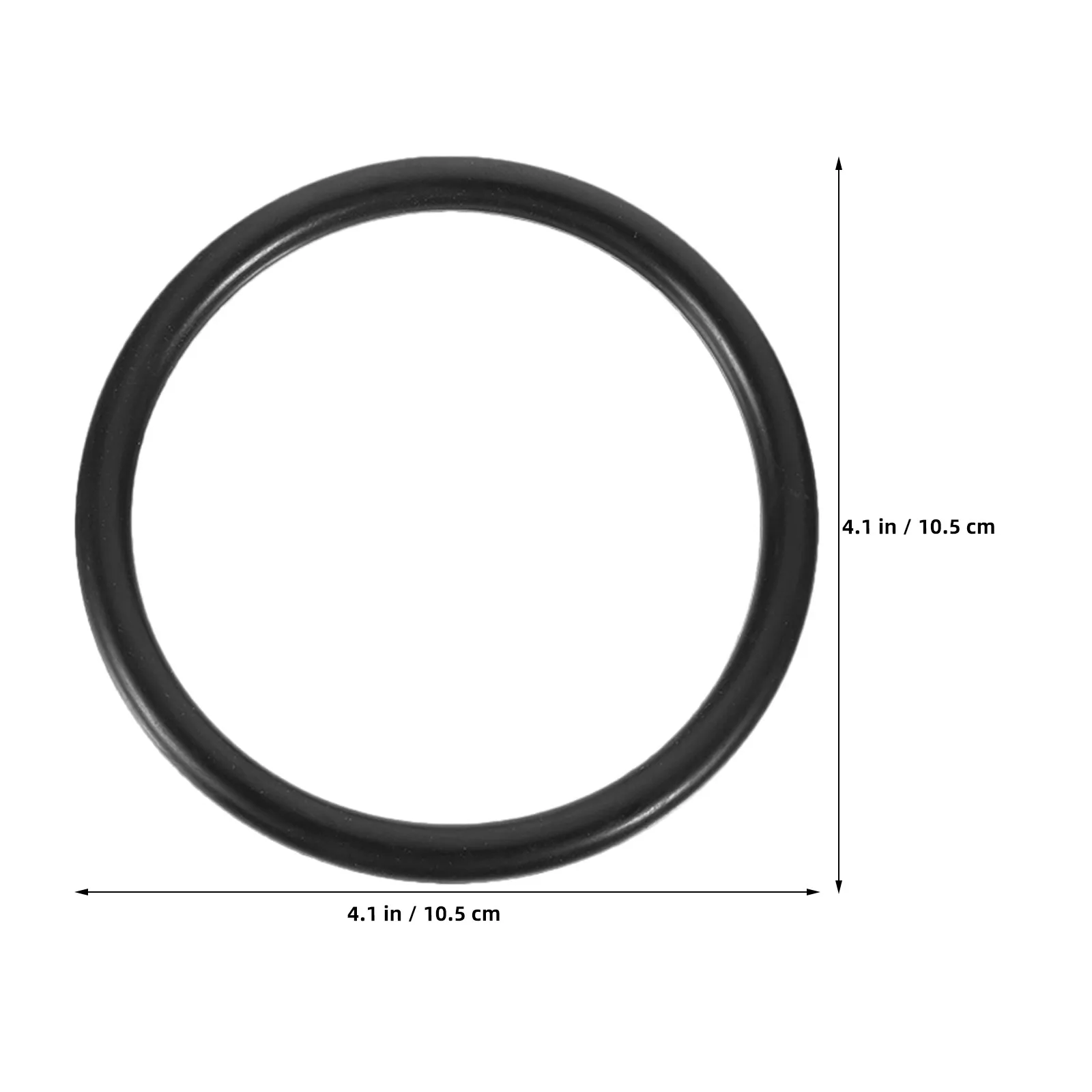5Pcs Singing Bowl Rubber Ring Exquisite Crafted Black Sound Bowl Mat for Buddhist Ritual Instruments Meditation Practice Use