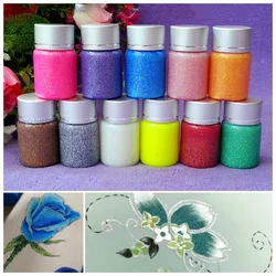 20ML/bottle Glitter Textile Pigment Hand-painted T-shirt Fabric Special Washable Graffiti DIY Clothes and Shoes Coloring Pigment