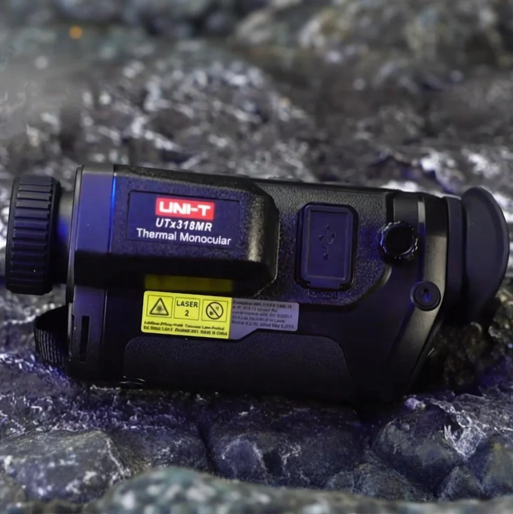 UNI-T UTx318MR Thermal Monocular for hunting. Laser ranging, 400x300 IR, WiFi live streaming, Laser ranging,E-Compass ,Hot track