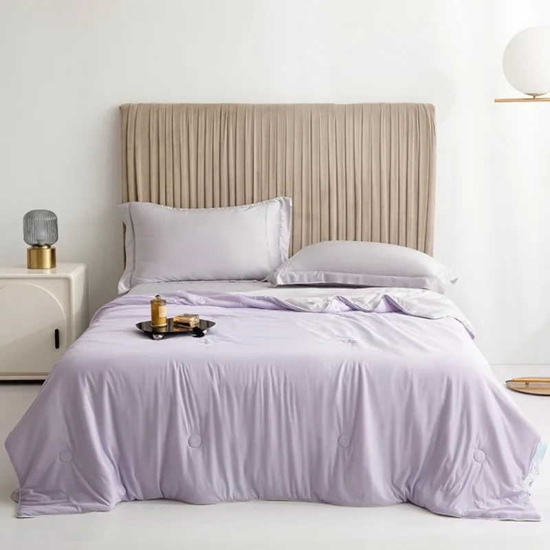 

Ice cream cool sensation silk solid color summer quilt solid color air conditioning by summer ice silk cool quilt