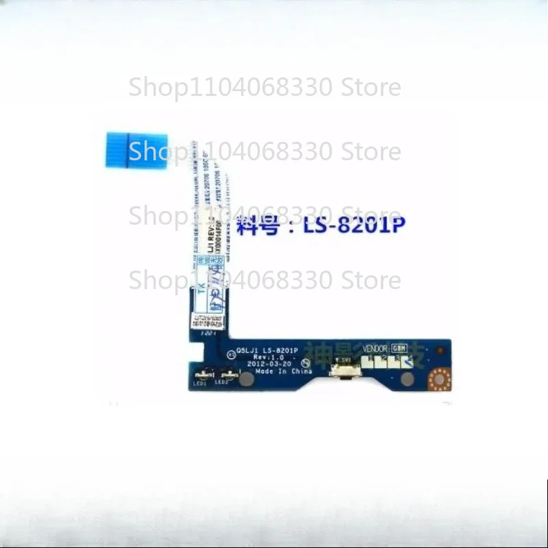 KL   FOR Acer Aspire M5-581T M5-581G M5-581 Power Button Board Module LS-8201P