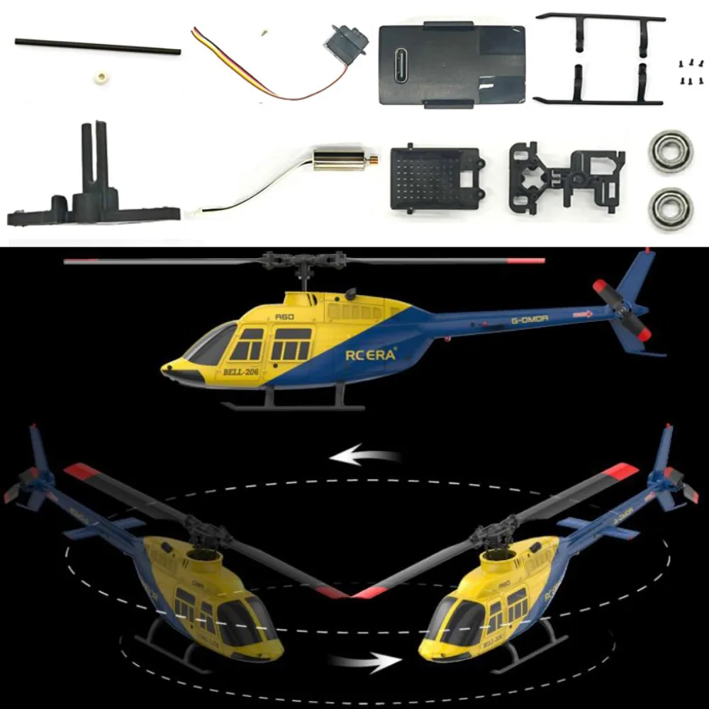 2.4G 6-Aixs A60 RC Helicopter Complete List Multistyles 4CH Altitude Hold Optical Flow Single Propeller Plastic