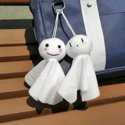 Hanging Ornament Sunny Day Doll Blessing Keyring Bag Charm Teruterubozu Plush Toy Japanese Doll Kawaii Positive Energy Keychain