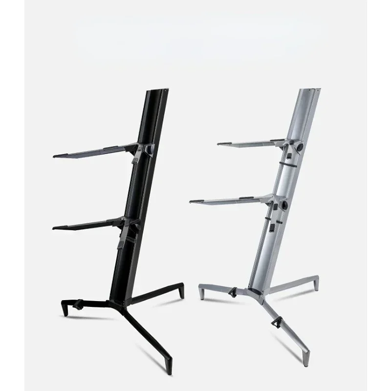 

Пюпитр с регулируемой высотой, двухслойный алюминиевый сплав, оборудование для фитнеса, подставка для цифрового пианино серии KS