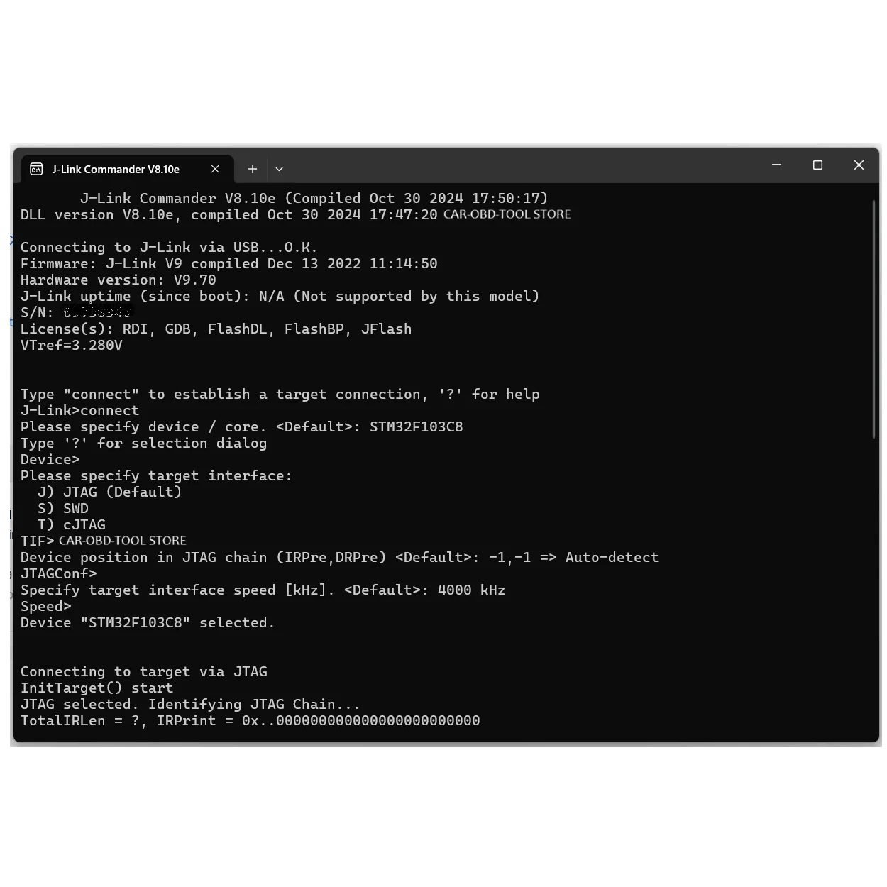 For J-Link JLink V9 USB JTAG ARM Emulator Debugger Emulator Full Set STM32F103 MCU STM 10 Pin 1.27mm