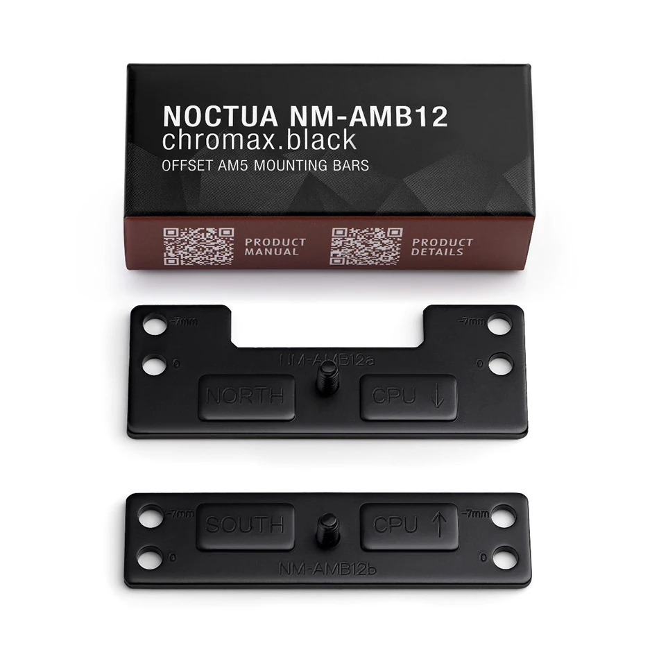 Noctua NM-AMB12 NM-AMB15 Offset buckle Compatible With AM5 And AM4 Offset Fasteners