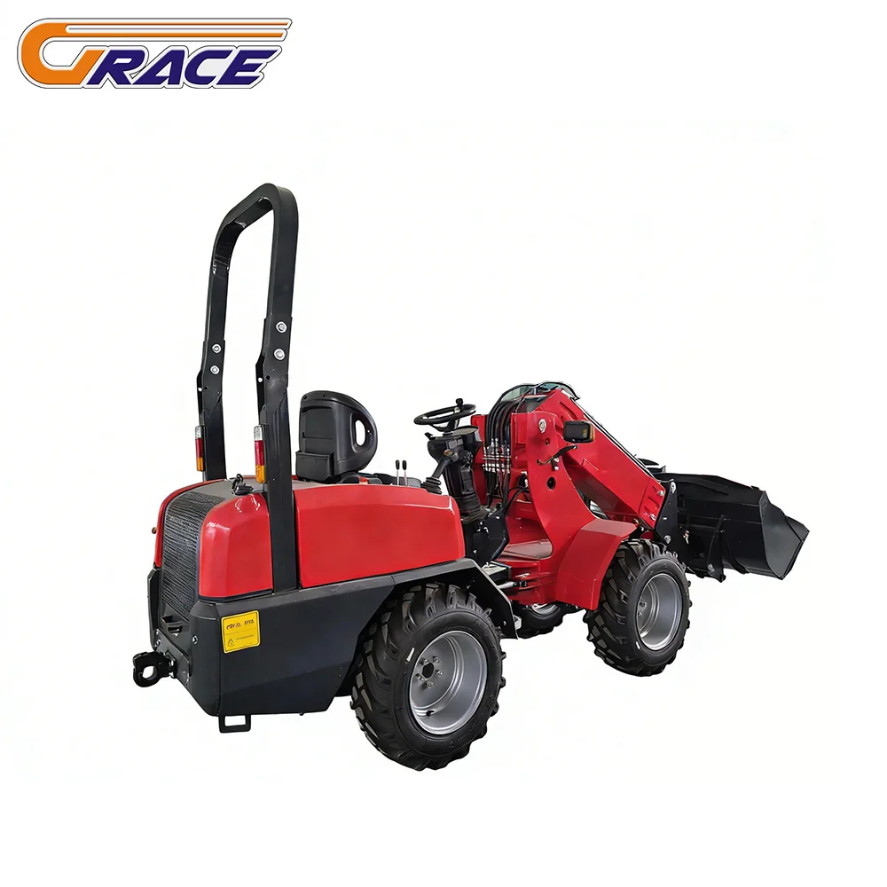 Customized 5 Ton Mini Loader Diesel Hydraulic Large Mini Loader for Industrial Construction