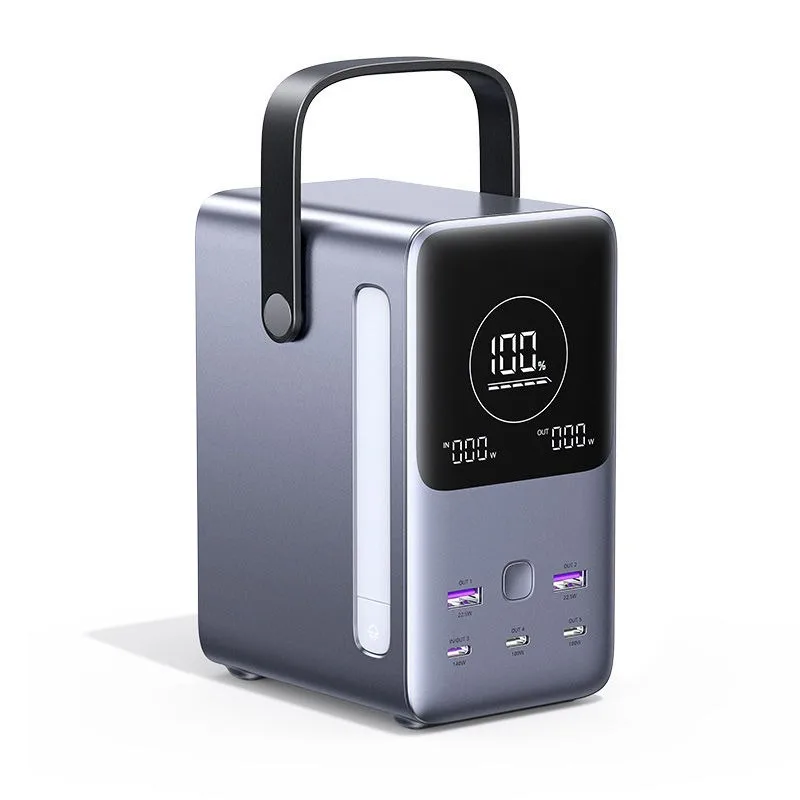 300W 48000mAh Fast Charging Power Bank 6 in 1 LED Display Portable Power Station