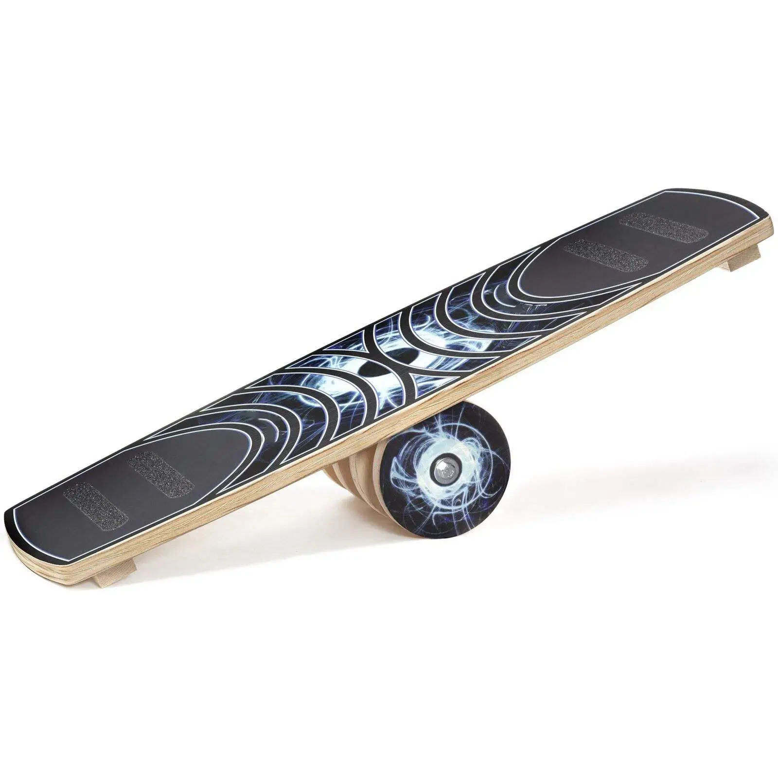 Wooden Advanced Balance Board Trainer Cheap Surf Gym Wood Balance Board With Roller Improve Balance and Motor Skills