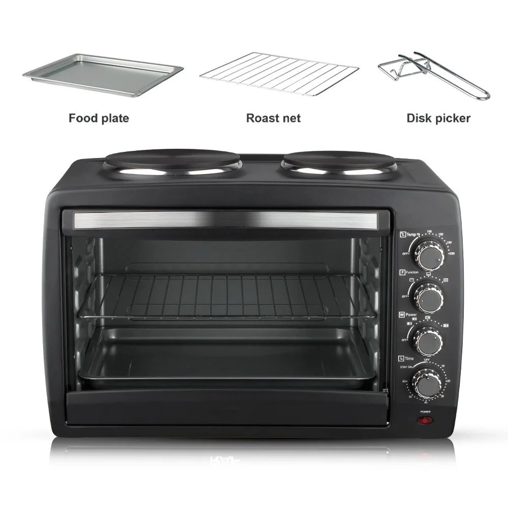 

2-in-1 multi-functional electric oven, household kitchen appliances, baking cakes, stir-frying vegetables