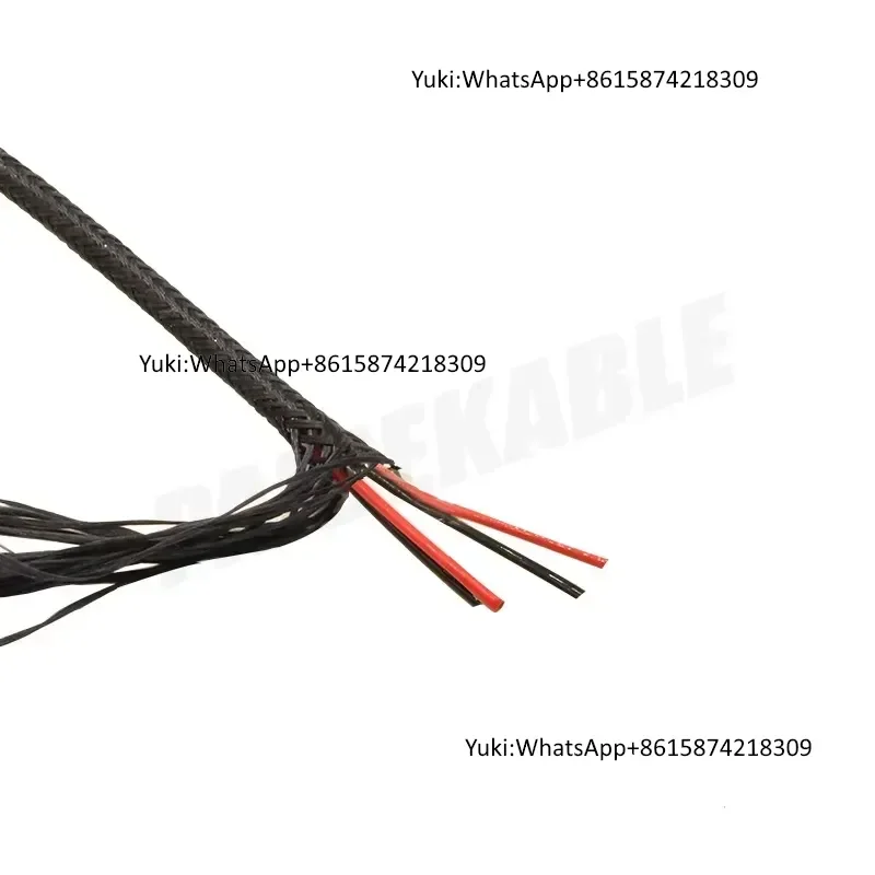 High Tensile Light-weight Low Voltage 15 Amp 1.5kV 4 Core 20AWG PAIDEKABLE PDK41301-4*20AWG Tethered Drone/UAV Power Cable