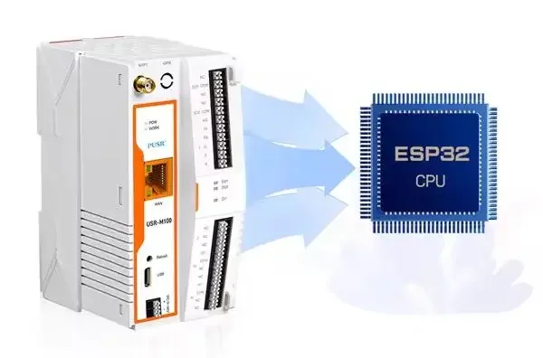 2025 USR-M100-ARD Open Source IoT Gateway  ESP32 Chipset C Language SDK Arduino IDE Development