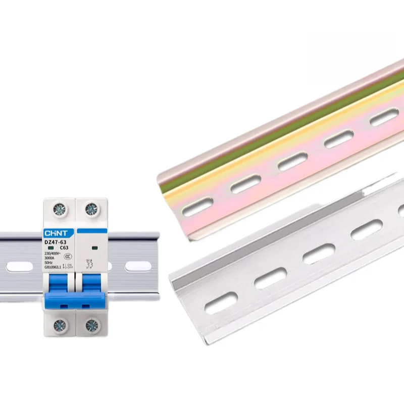 Circuit BreakerC45Guide National StandardDZ47Air Switch Slot 10/20/30CMInstall Iron Aluminum Electrical Box Rail