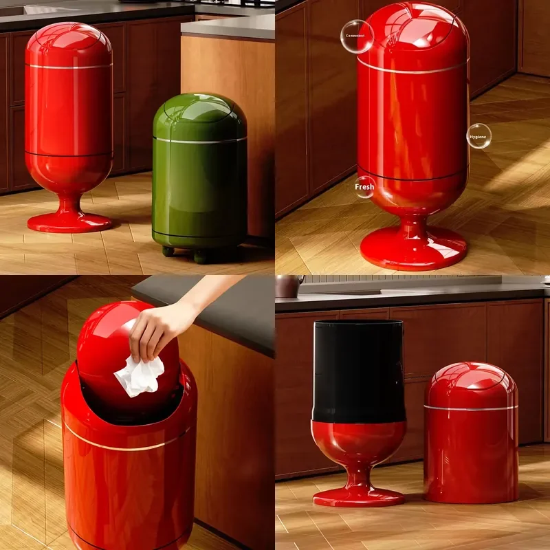 Intelligent Induction Kitchen Trash Can Large Capacity Automatic Sensor Waste Bin for Home Living Room Office