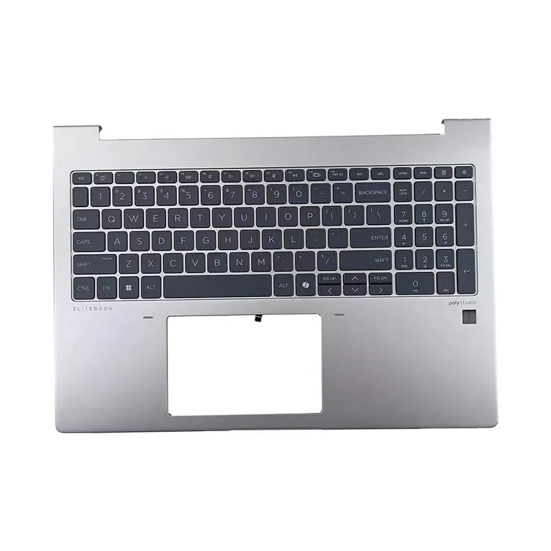 Brand New For HP 660 G11 C Case Backlit Keyboard with Keyboard, Palm Rack N97246-001