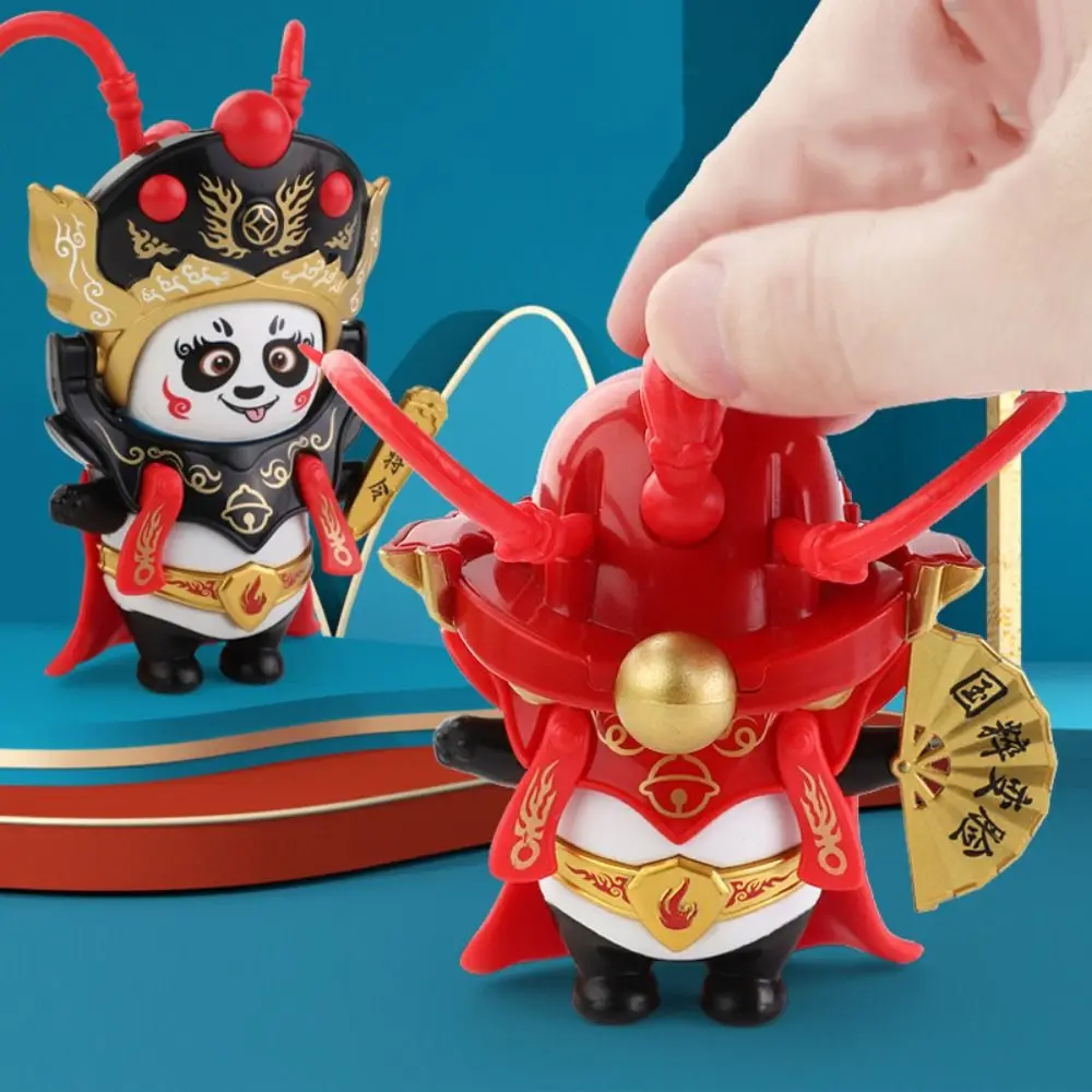 Nueva muñeca que cambia de cara de ópera de Sichuan, muñeca de maquillaje que cambia de cara de PVC de estilo chino, juguete de ópera china hecho a mano, regalos de cumpleaños