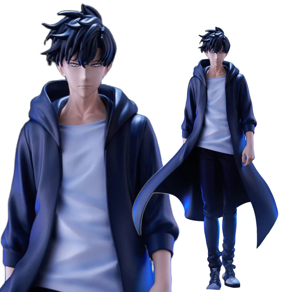 21CM Anime solo leveling Figure Sung Jin Woo Animated Edition ESPRESTO Excite Motions-1 Battle Scene Model Toy Doll PVC Gift
