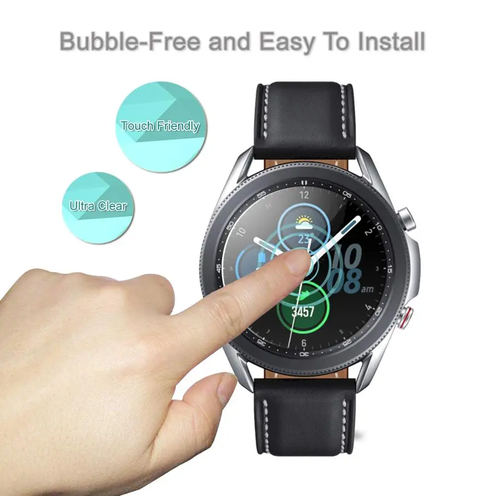 Gehärtetes Glas für Galaxy Watch42mm 46mm Smart Screen Protector Schutzglas Film für Samsung Uhr 42/46mm Zubehör Neu