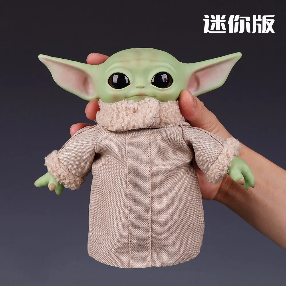 Wars Grogu juguete bebé mandaloriano figura de acción coleccionable mochila llavero decoración de escritorio perfecto regalo sorpresa para niños ﻿
