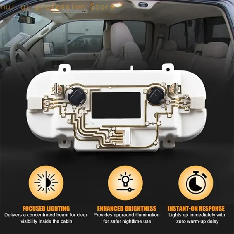 Kunststoff-Leselicht-Basisplatine, Leselicht-Steuermodul, ersetzt VM2396 82918 für Auto F150 F250 F350 H8WE – Detail 3