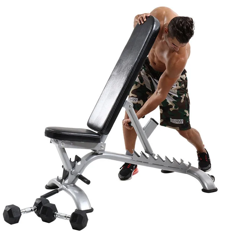 Wholesale Multifunction Supine Board Pull Rope Bench Crunches Abdomen Machine Abdominal Chair Home Sport Fitness Equipment Chair