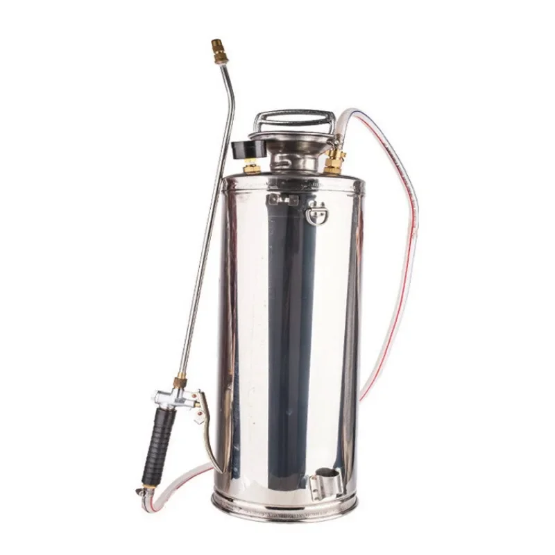 Stainless Steel Sprayer 8L/10L/12L High-pressure Manual Disinfection Spray Suitable for Horticulture and Agriculture