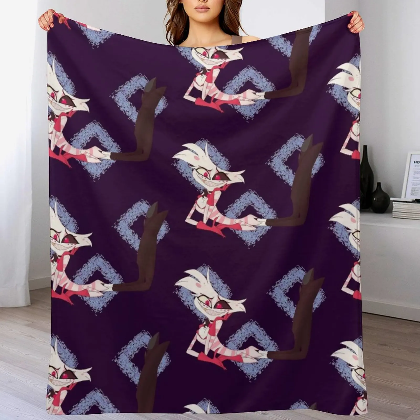 

Angel Dust Throw Blanket Soft Plaid Soft Beds wednesday Blankets