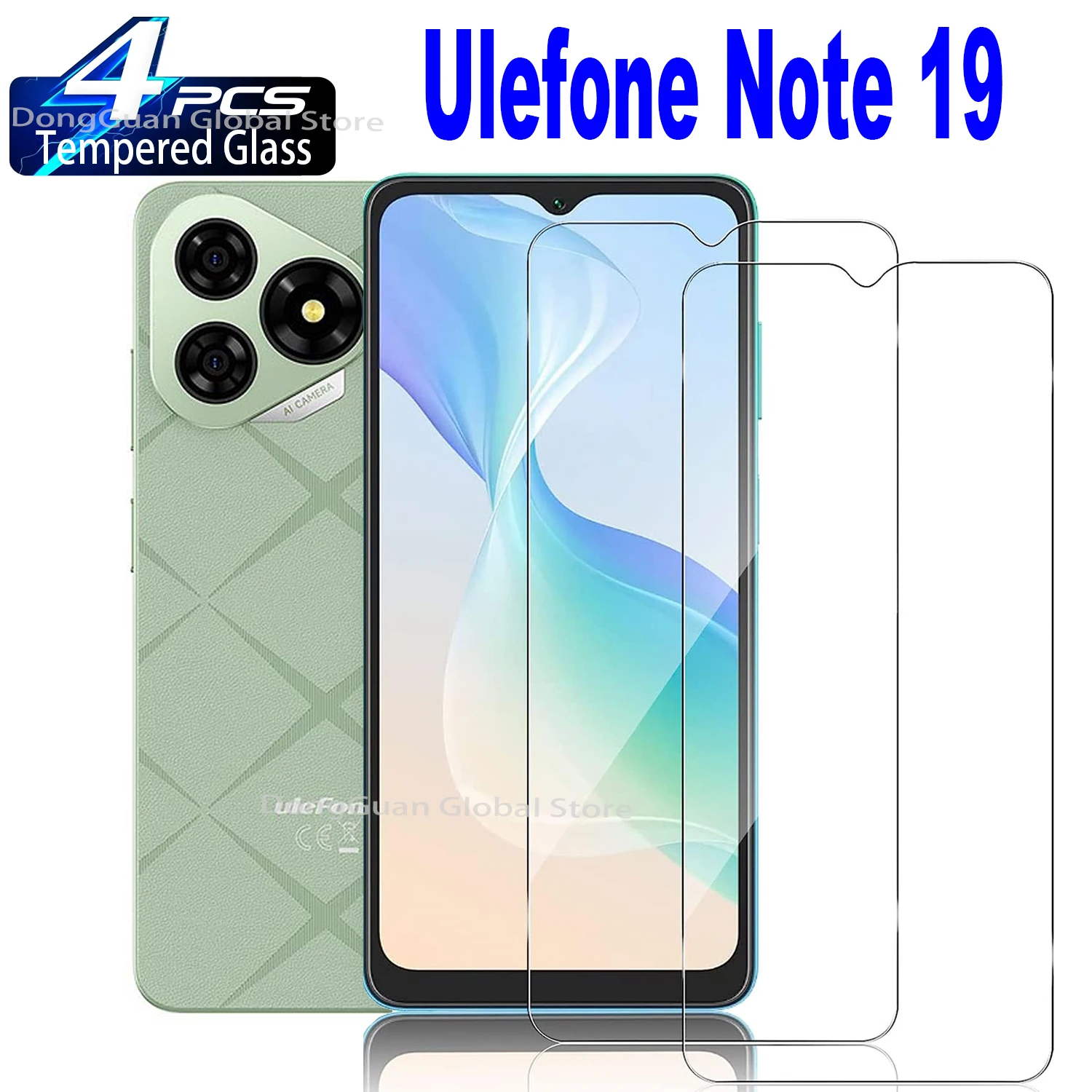 

For Ulefone Note 19 Tempered Glass Screen Protector Glass Film
