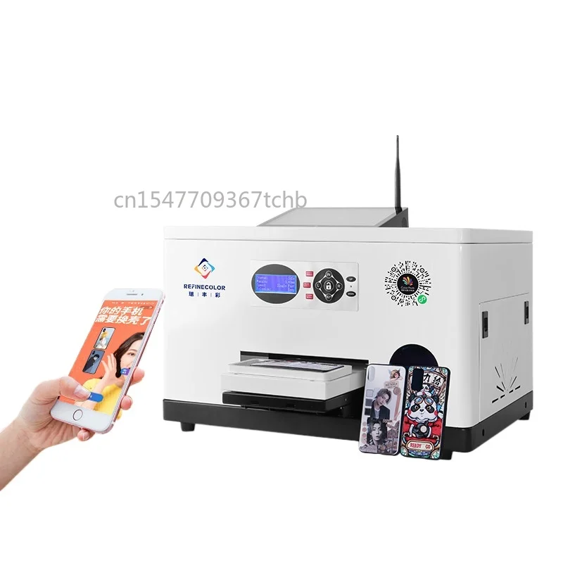 UV Flatbed Printer Phone Case Acrylic PVC Plate Logo Pattern Custom Relief Printing Machine Clothing Printing Machine