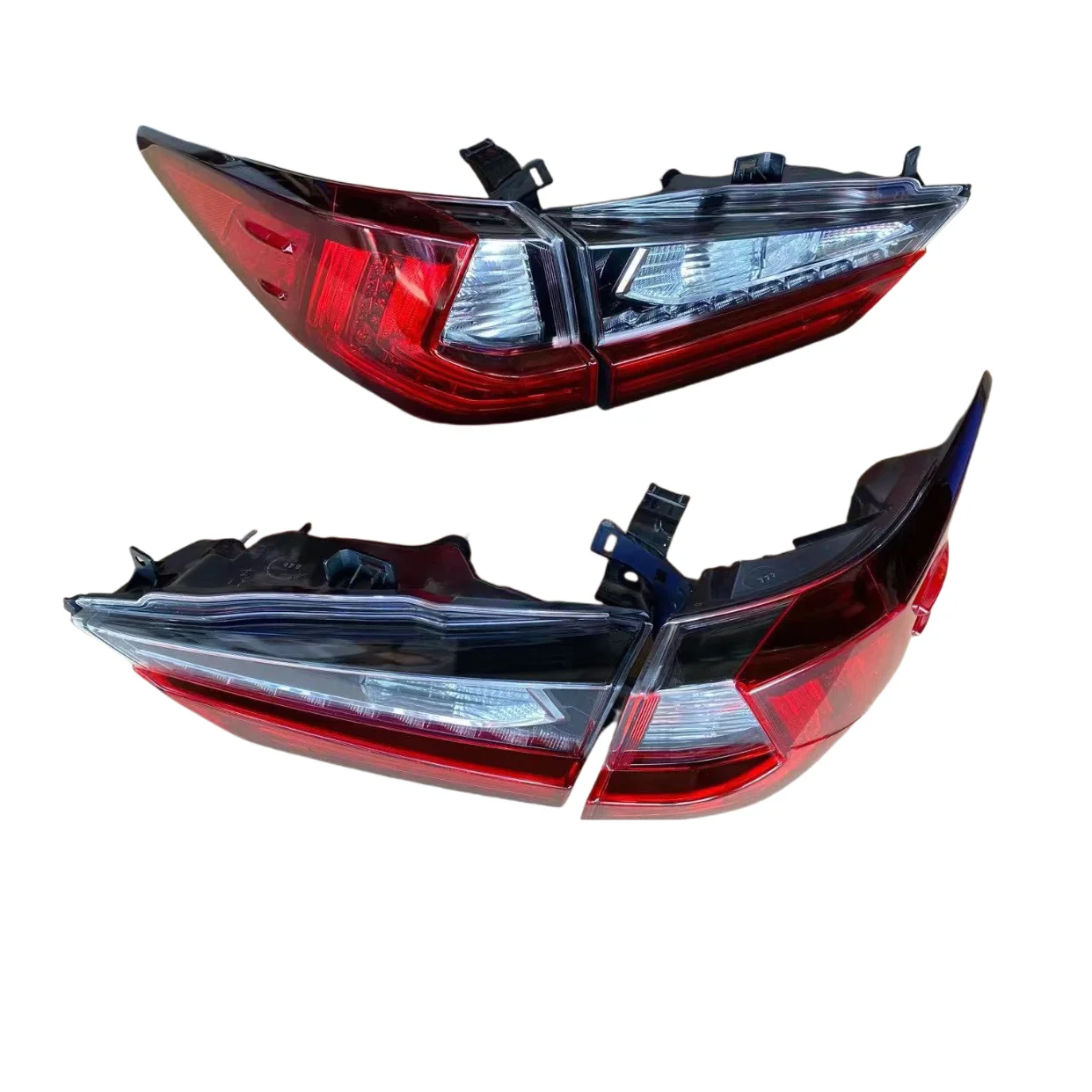 LED Tail Lights Assembly for 2016-2019 Lexus RX300 RX450h RX200T Rear Tail Lamp Cover with Reversing & Brake Light