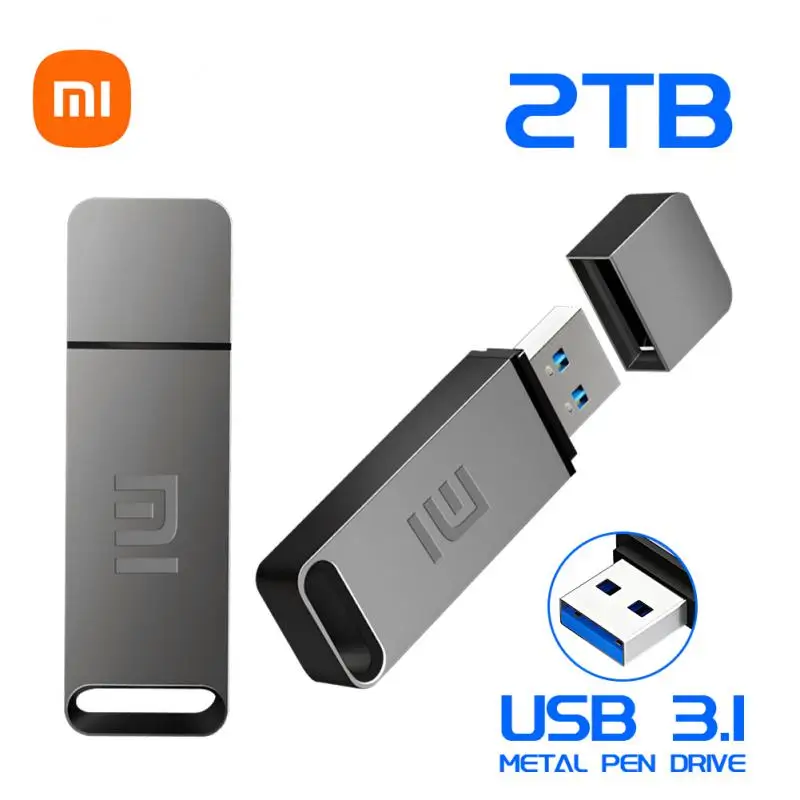 XIAOMI Pen Drive USB 3.0 Flash Disk Key Usb 2TB 1TB Usb Memory 512gb Flash Memory Card Creative Gifts For Laptop/TV/Car