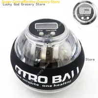 Auto Counter Gyro Ball Wrist Power led Gyro Ball Wrist Power Ball for Forearm Gyro Wrist Exerciser Strengthen Arm gym workout