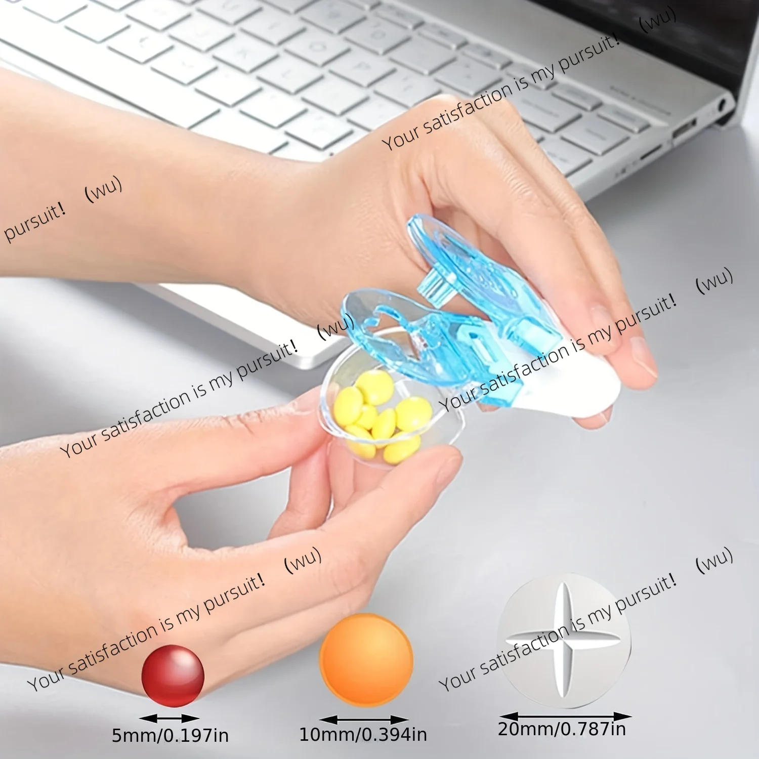 New Portable Pill Taker Remover with Medicine Box Household Gadgets, Tablets, Pills Assistance Tool New Design Pill Dispenser
