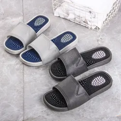 Massage Slippers for Men for All Seasons Household Granular Foot Soles Indoor Non-slip Couples Massage Slippers
