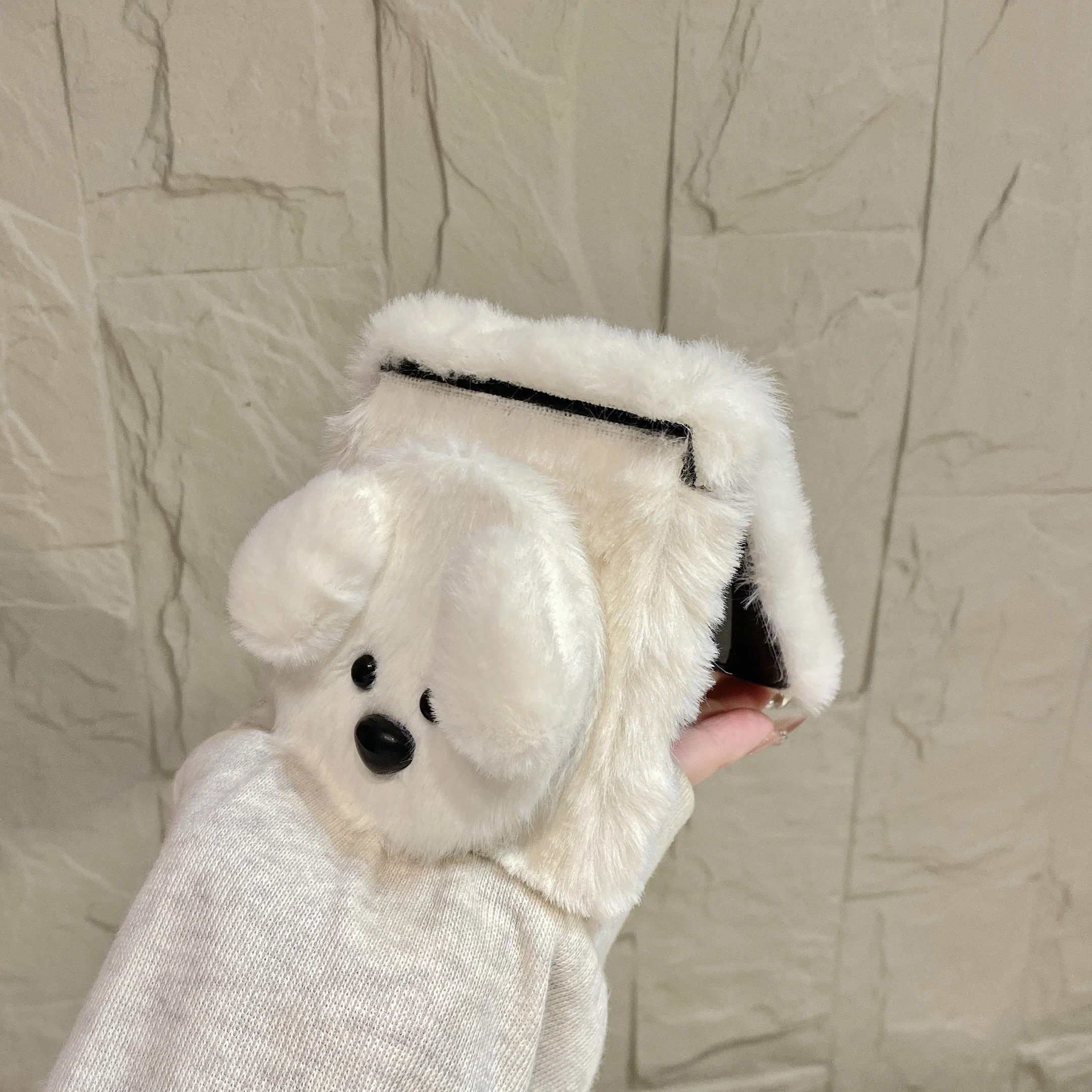 かわいいふわふわのテディベアぬいぐるみ風スマホケース Hua - Phone Cases Cute のレビューと価格